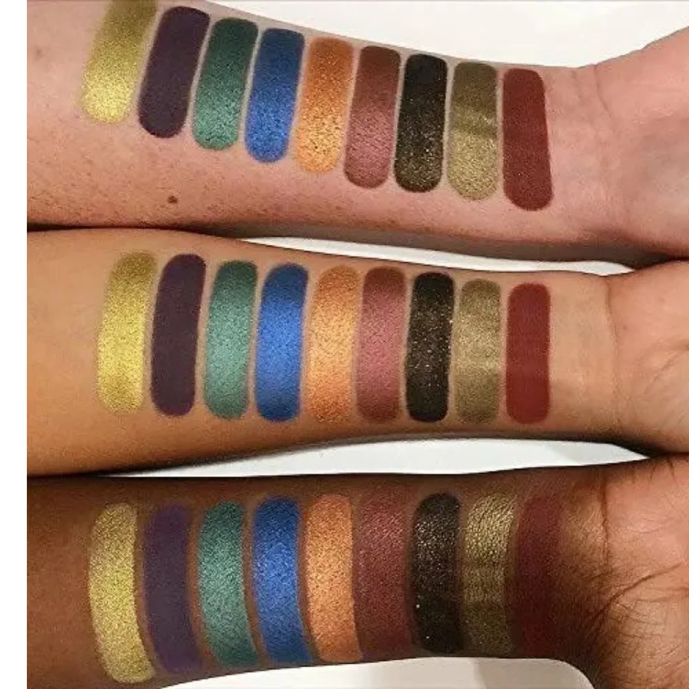 NWOB Kat Von D Serpentina Eyeshadow Palette KVD Limited Ed 8 Pan +Gold Pigment